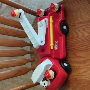 Vintage Little Tikes Firetruck 4 People and a Dog